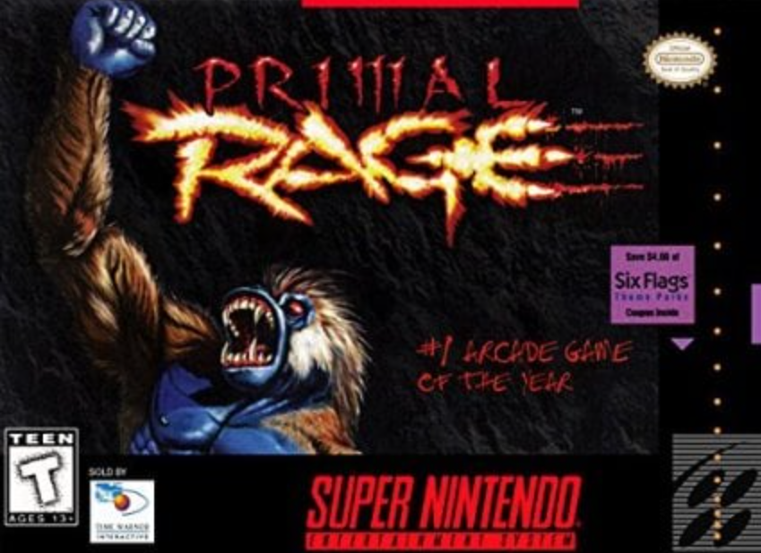 Primal Rage Super Nintendo