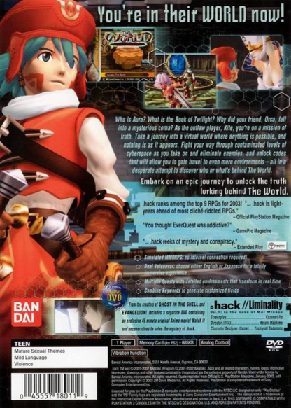 .Hack Infection Playstation 2