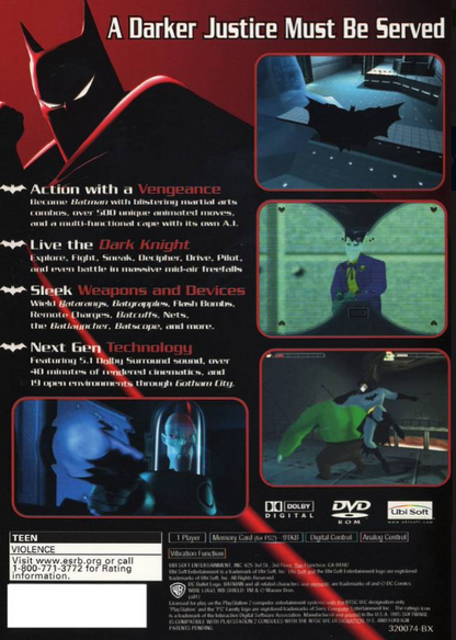 Batman Vengeance Playstation 2