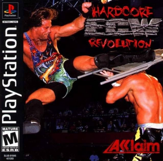 ECW Hardcore Revolution Playstation