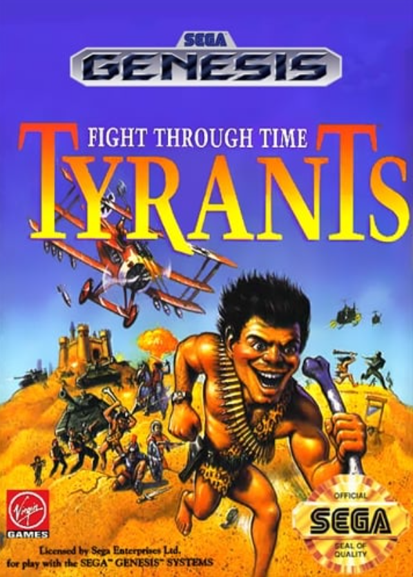 Tyrants Fight Through Time Sega Genesis