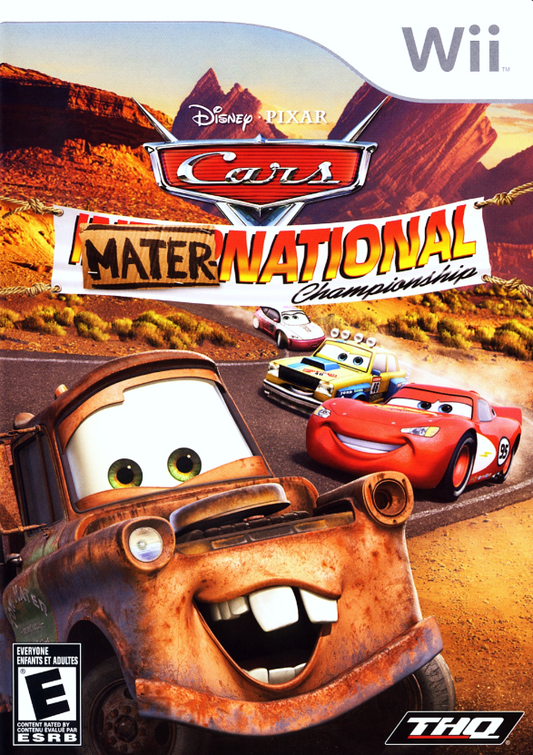 Cars Mater-National Championship Wii
