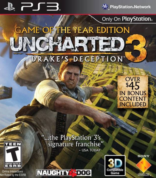 Uncharted 3: Drakes Deception [Game of the Year] Playstation 3