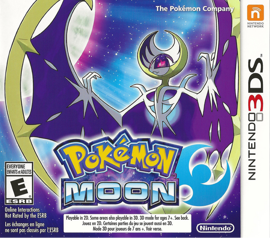 Pokemon Moon Nintendo 3DS