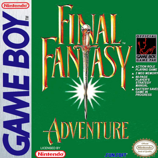 Final Fantasy Adventure GameBoy