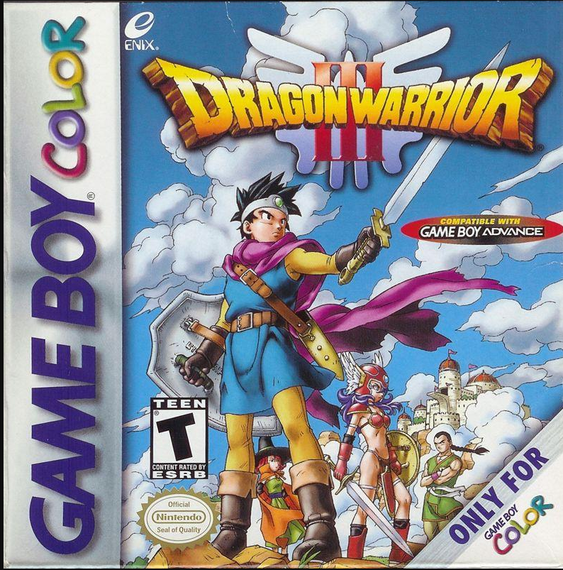 Dragon Warrior III GameBoy Color