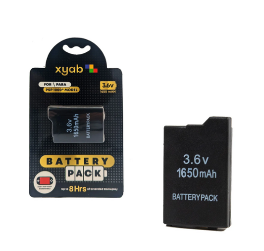 XYAB Battery Pack 1650mAH 1000 PSP (Copy)