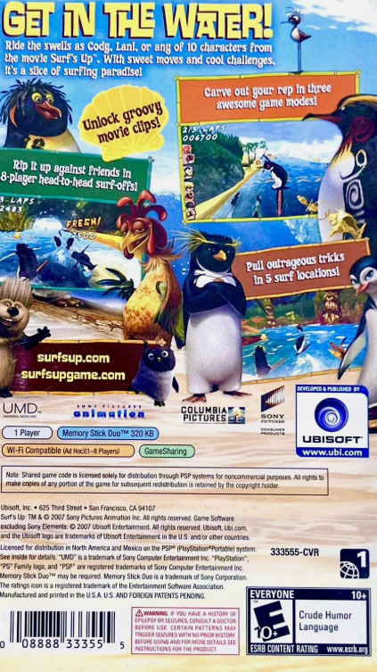 Surf's Up PSP
