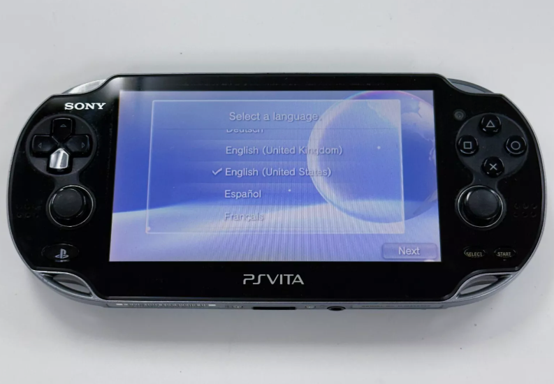 Black Playstation Wi-Fi JP Playstation Vita (PCH-1000)