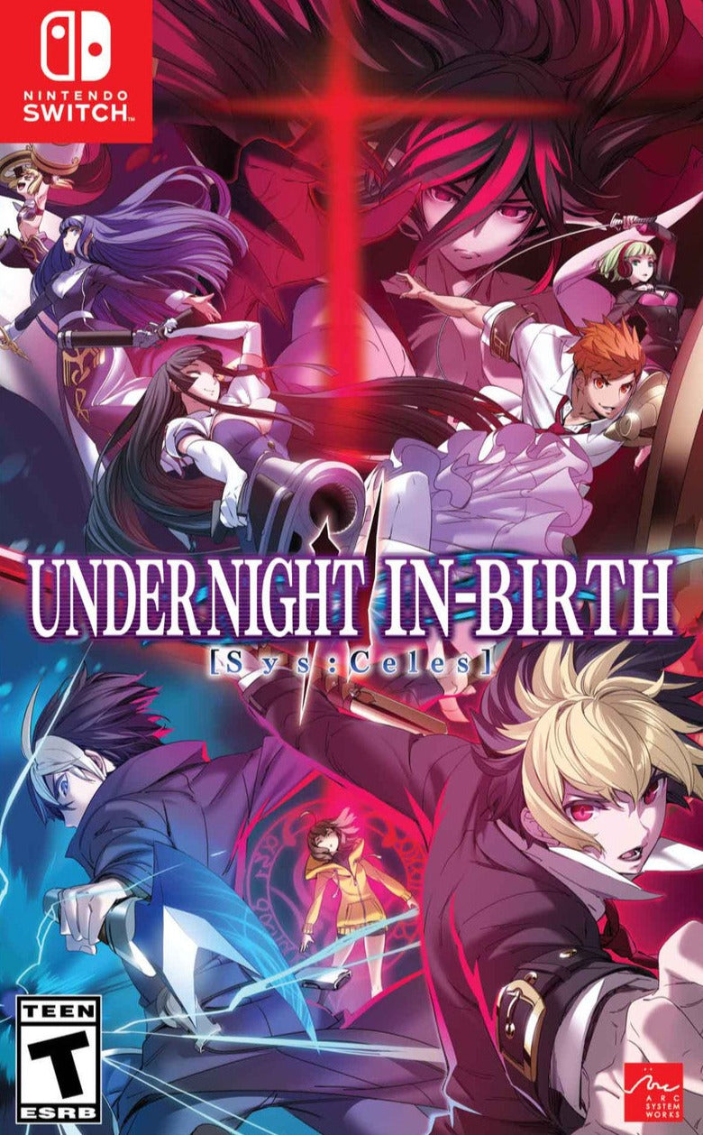 Under Night In-Birth II [Sys:Celes] - Switch [PREORDER] Preorders Due: 12-21-2023-