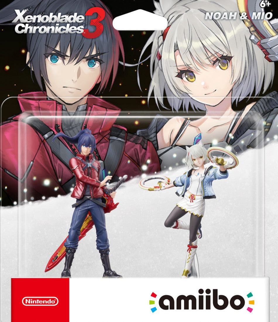 amiibo: Xenoblade Chronicles 3 Series - Noah + Mio (2-Pack) [PREORDER] Preorders Due: 12-08-2023