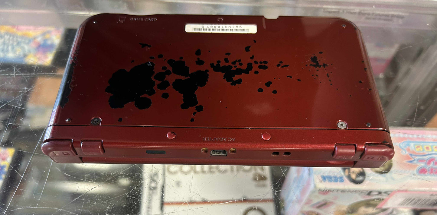 Red New 3DS XL With Pokemon Games Nintendo 3DS