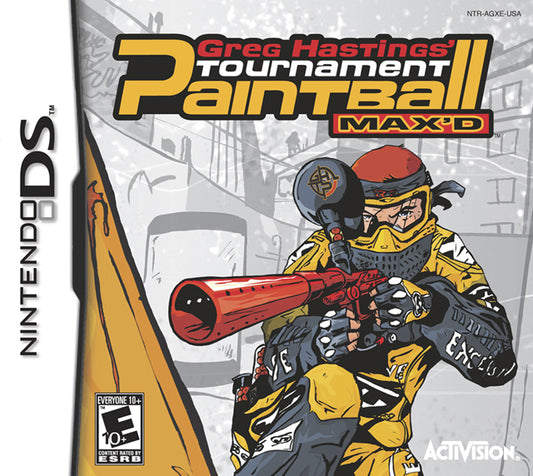 Greg Hastings Tournament Paintball Maxed Nintendo DS