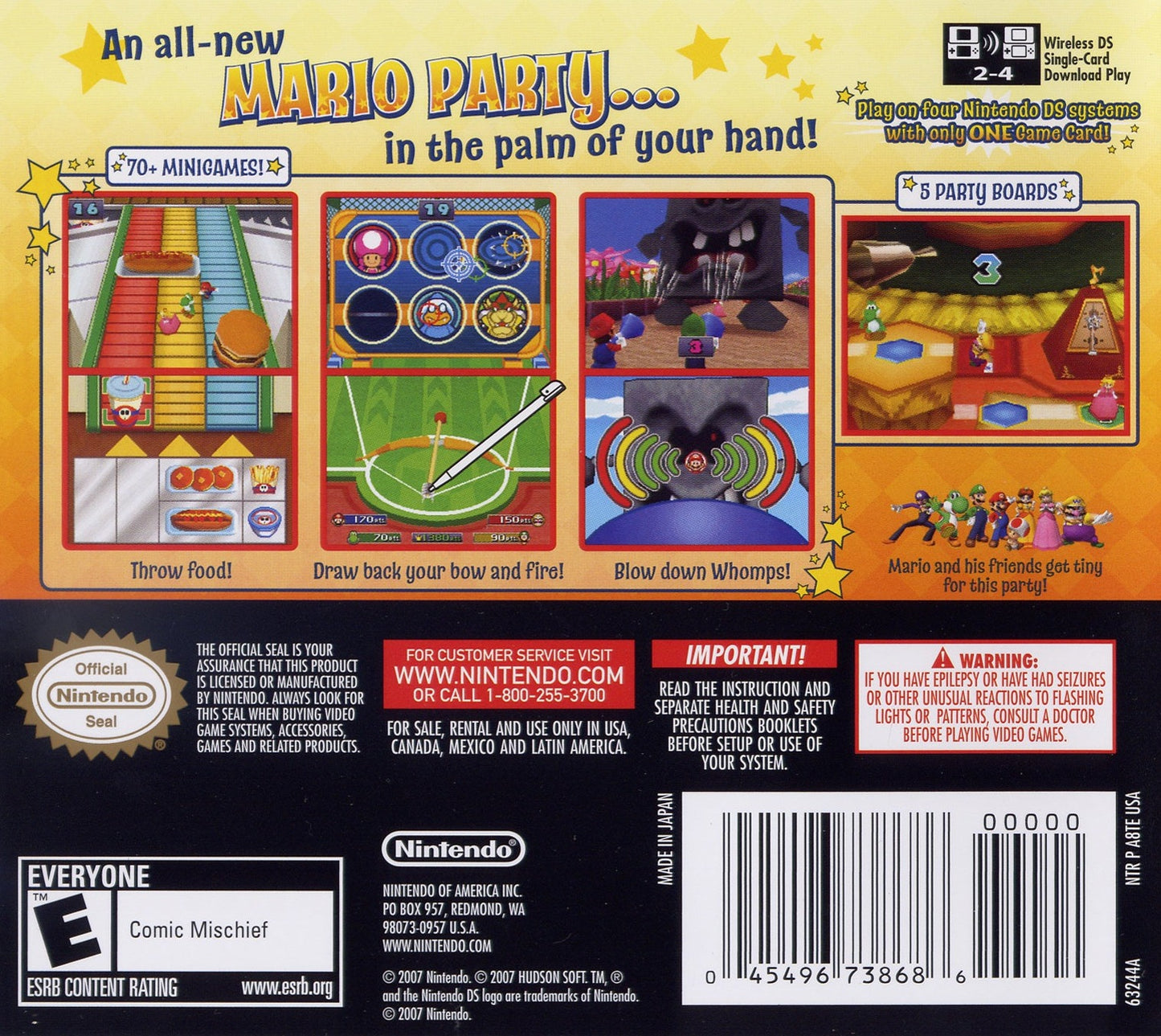 Mario Party DS Nintendo DS