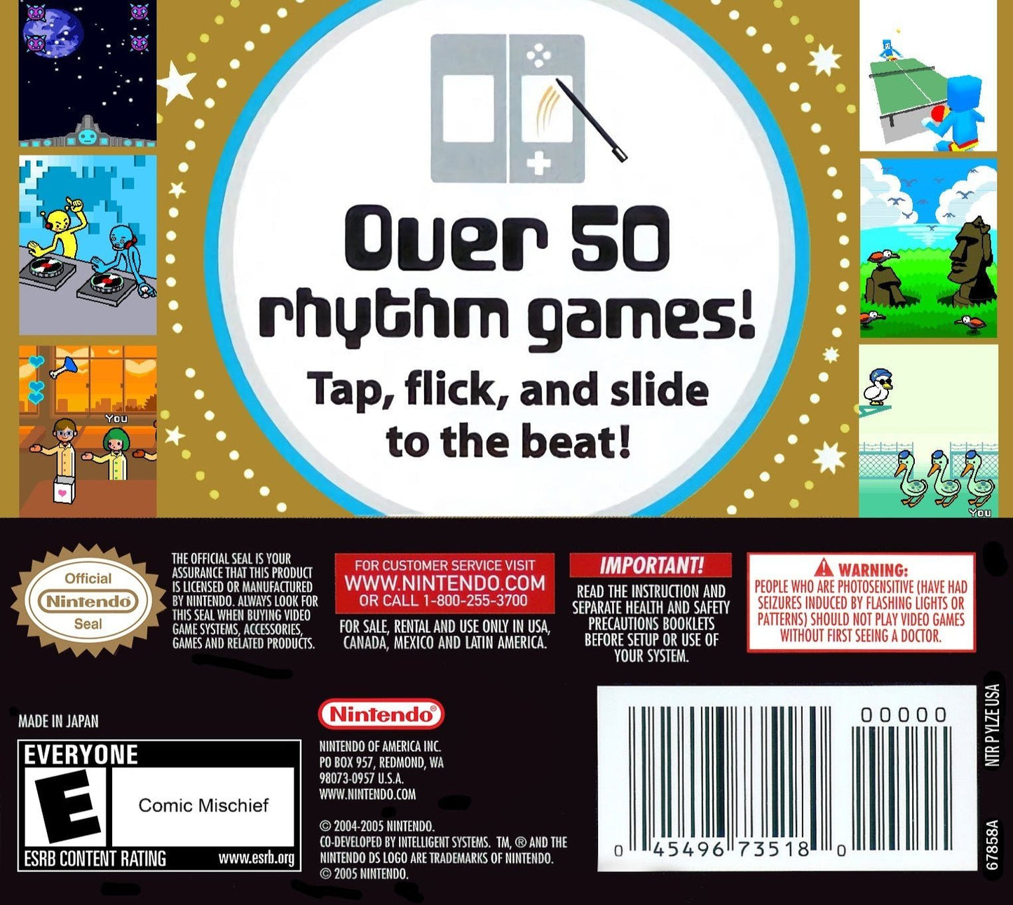 Rhythm Heaven Nintendo DS