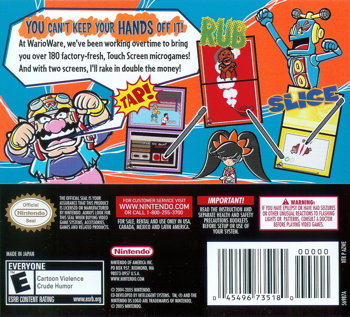 WarioWare: Touched! Nintendo DS