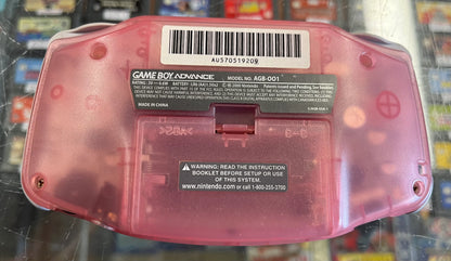 Fuchsia Pink GameBoy Advance System [AGB-001] GameBoy Advance