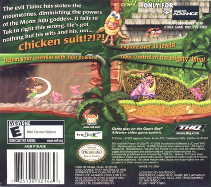 Tak And The Power Of JuJu GameBoy Advance