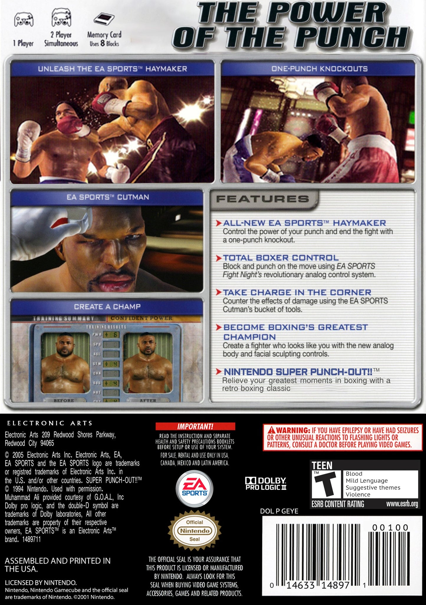 Fight Night Round 2 Gamecube
