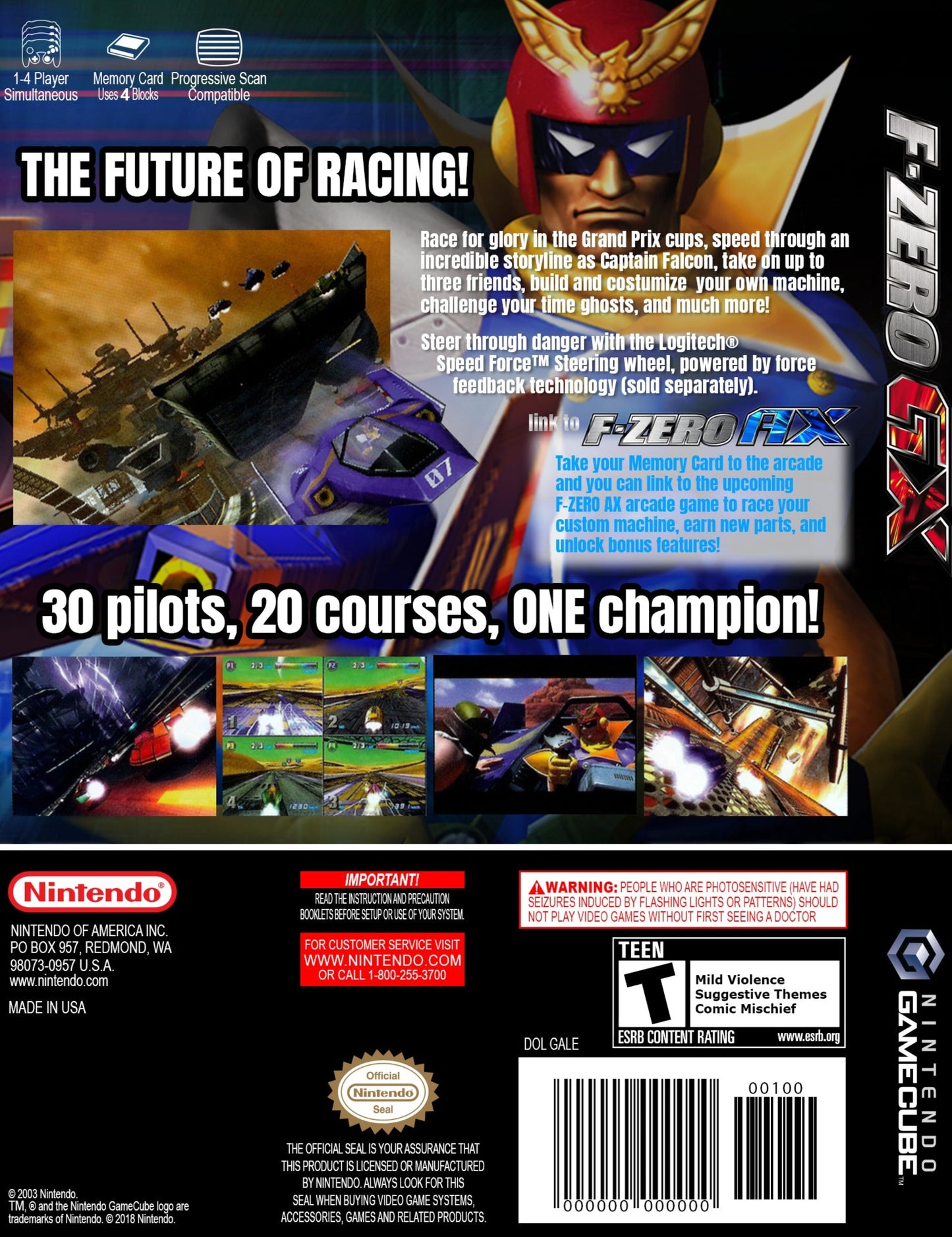F-Zero GX Gamecube