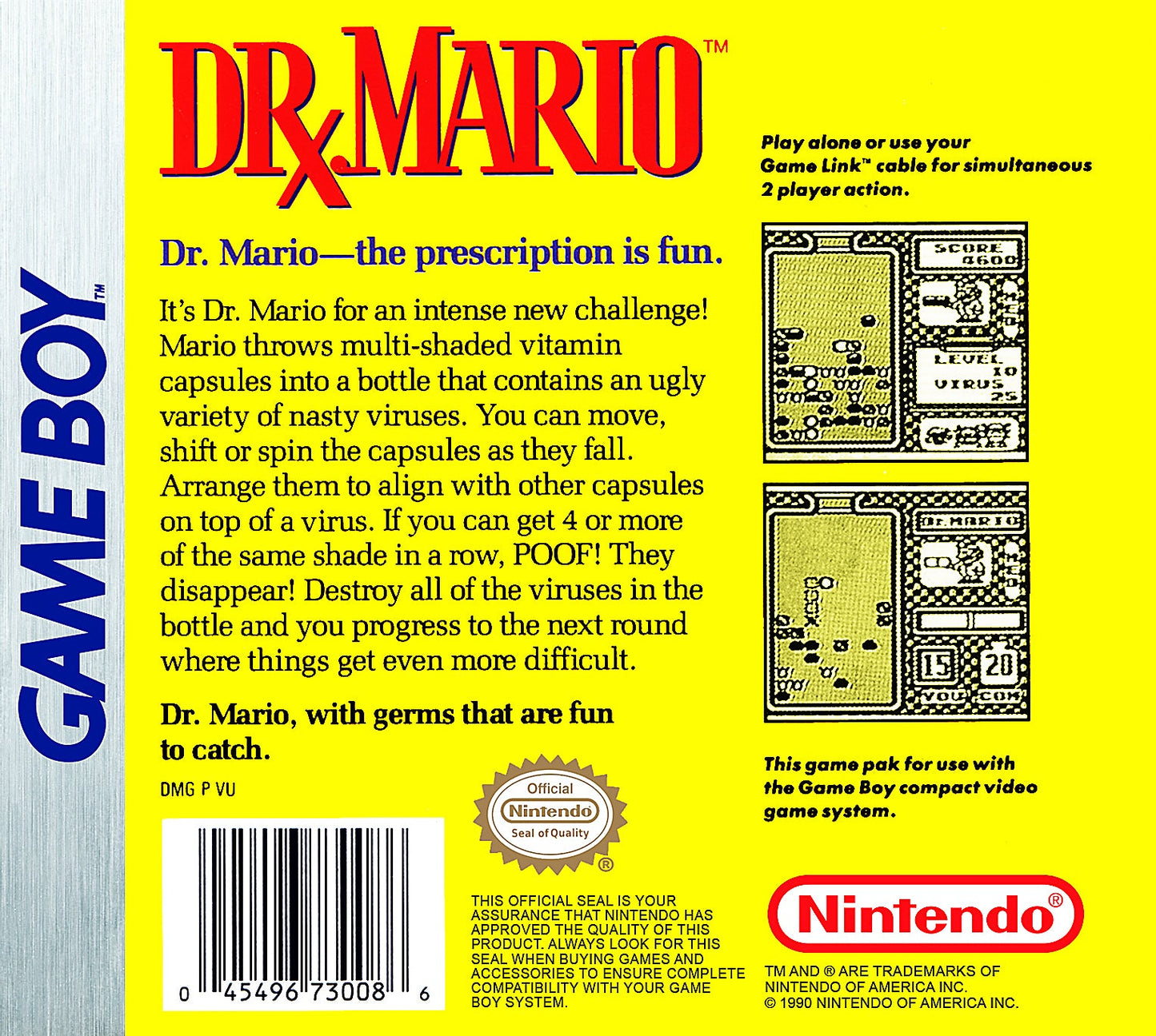 Dr. Mario GameBoy