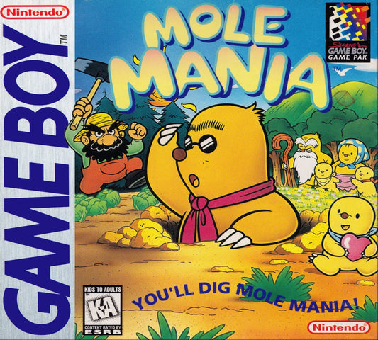 Mole Mania GameBoy