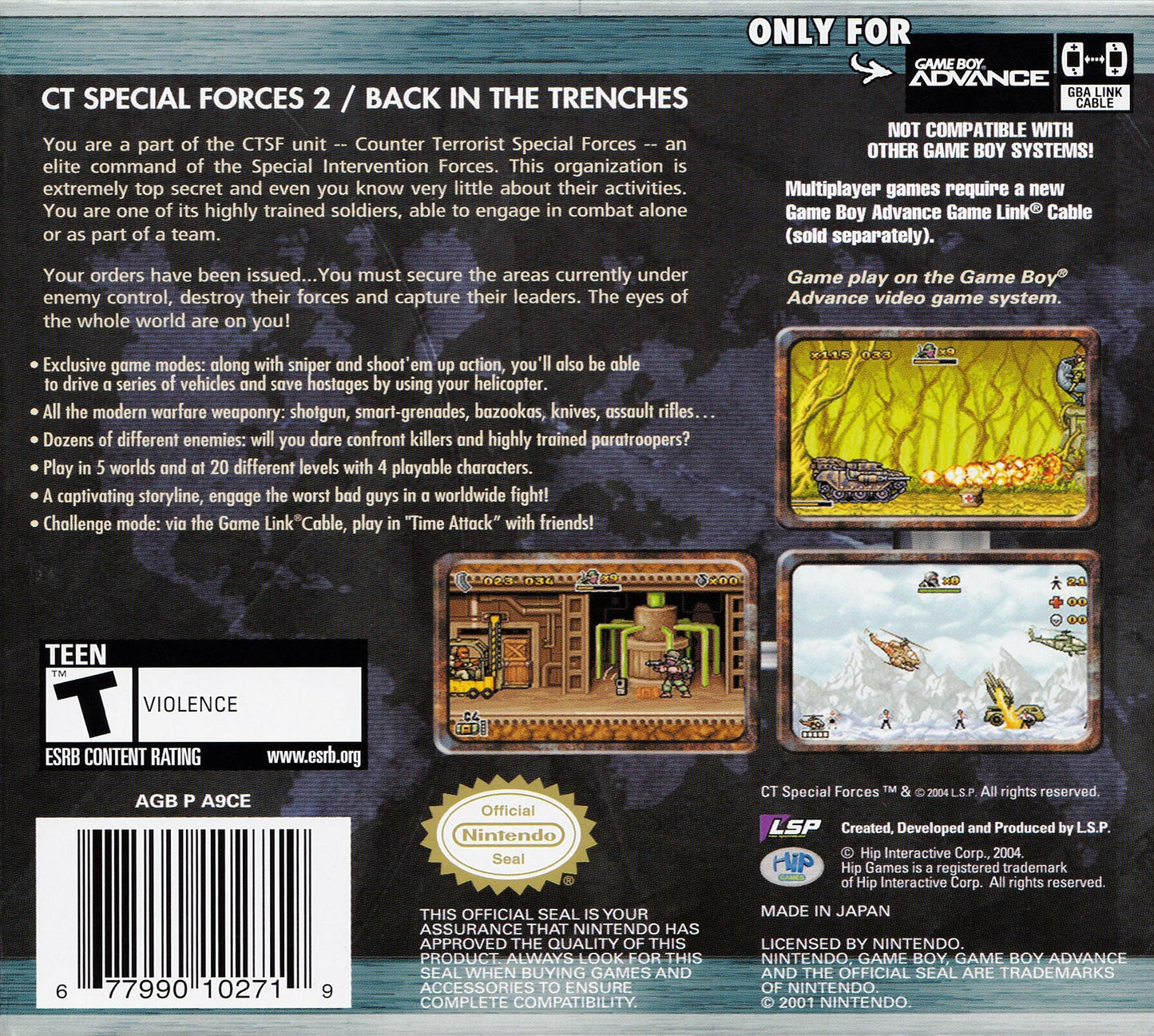 CT Special Forces 2 GameBoy Advance