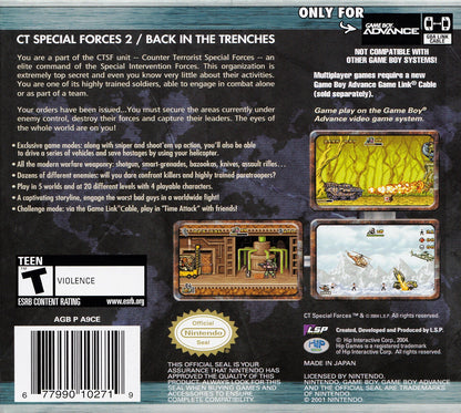 CT Special Forces 2 GameBoy Advance