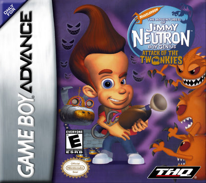 Jimmy Neutron Attack of the Twonkies GameBoy Advance
