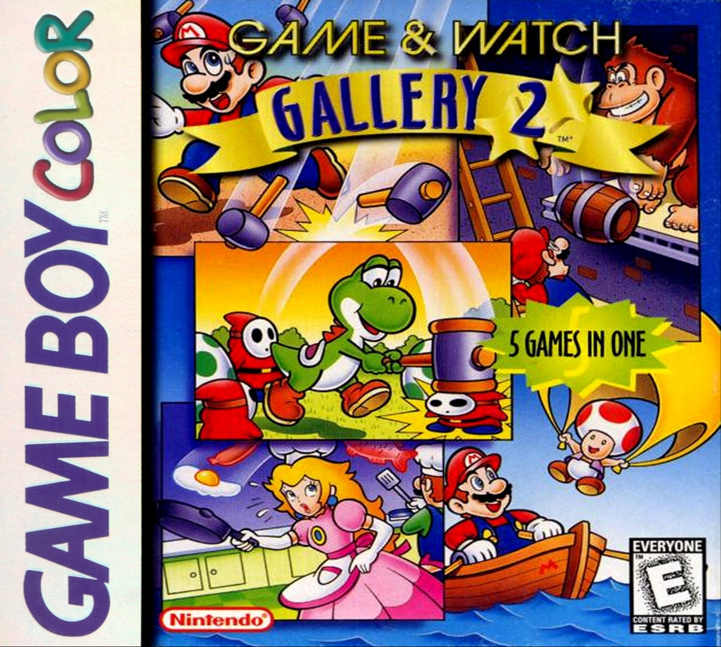 Game And Watch Gallery 2 GameBoy Color