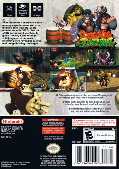 Donkey Kong Jungle Beat Gamecube