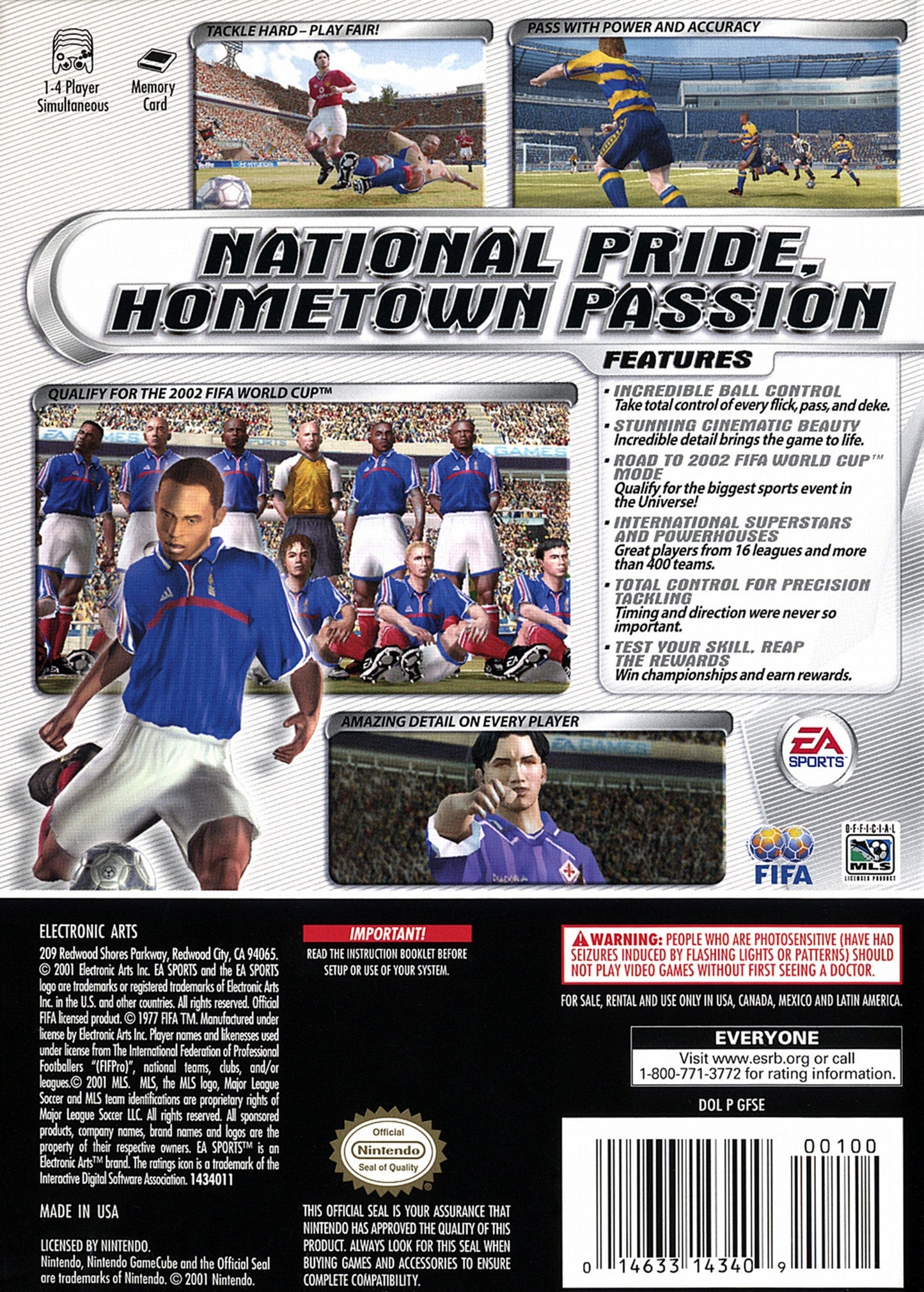 FIFA 2002 Gamecube