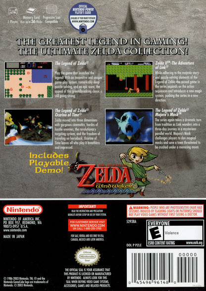 Zelda Collector's Edition Gamecube