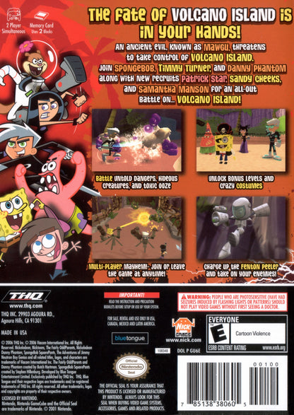 Nicktoons Battle for Volcano Island Gamecube