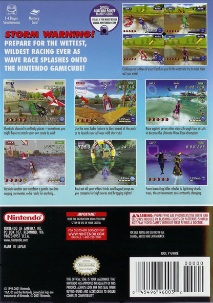 Wave Race Blue Storm Gamecube