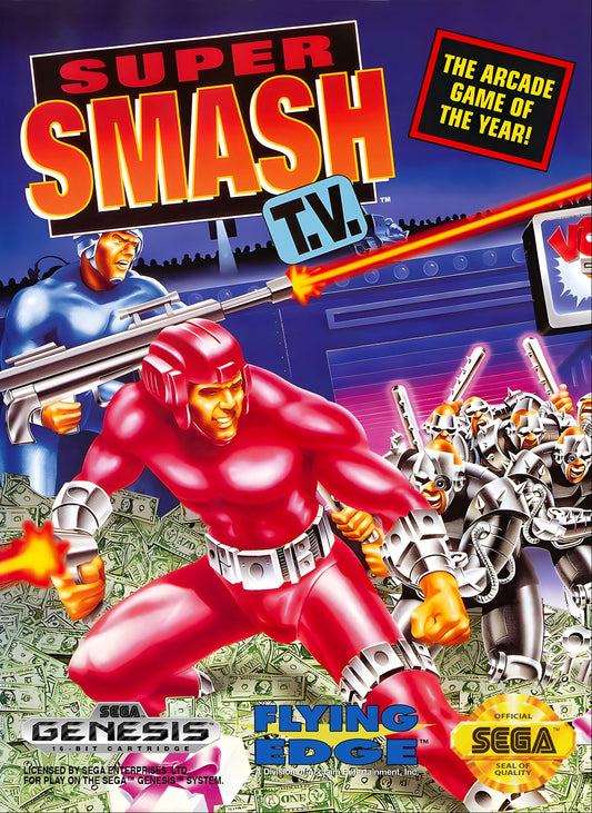 Super Smash TV Sega Genesis