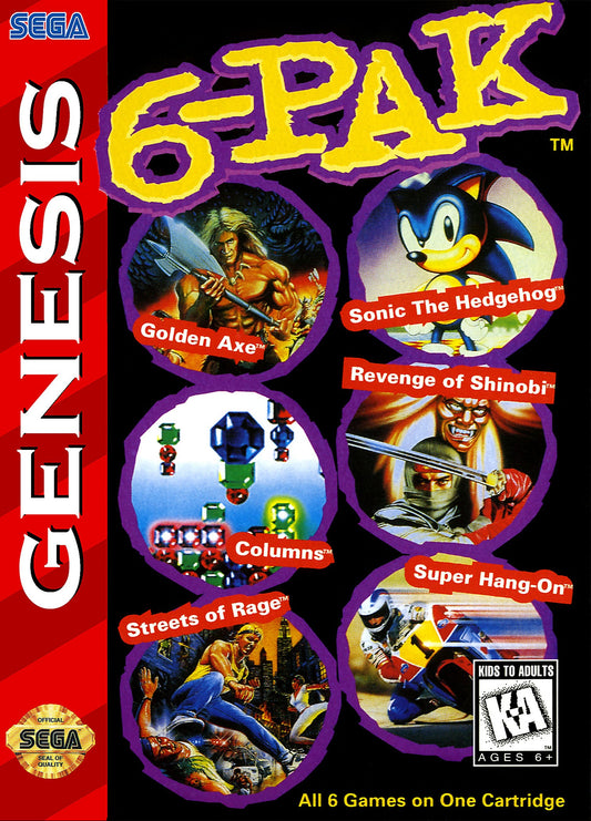 6-Pak Sega Genesis