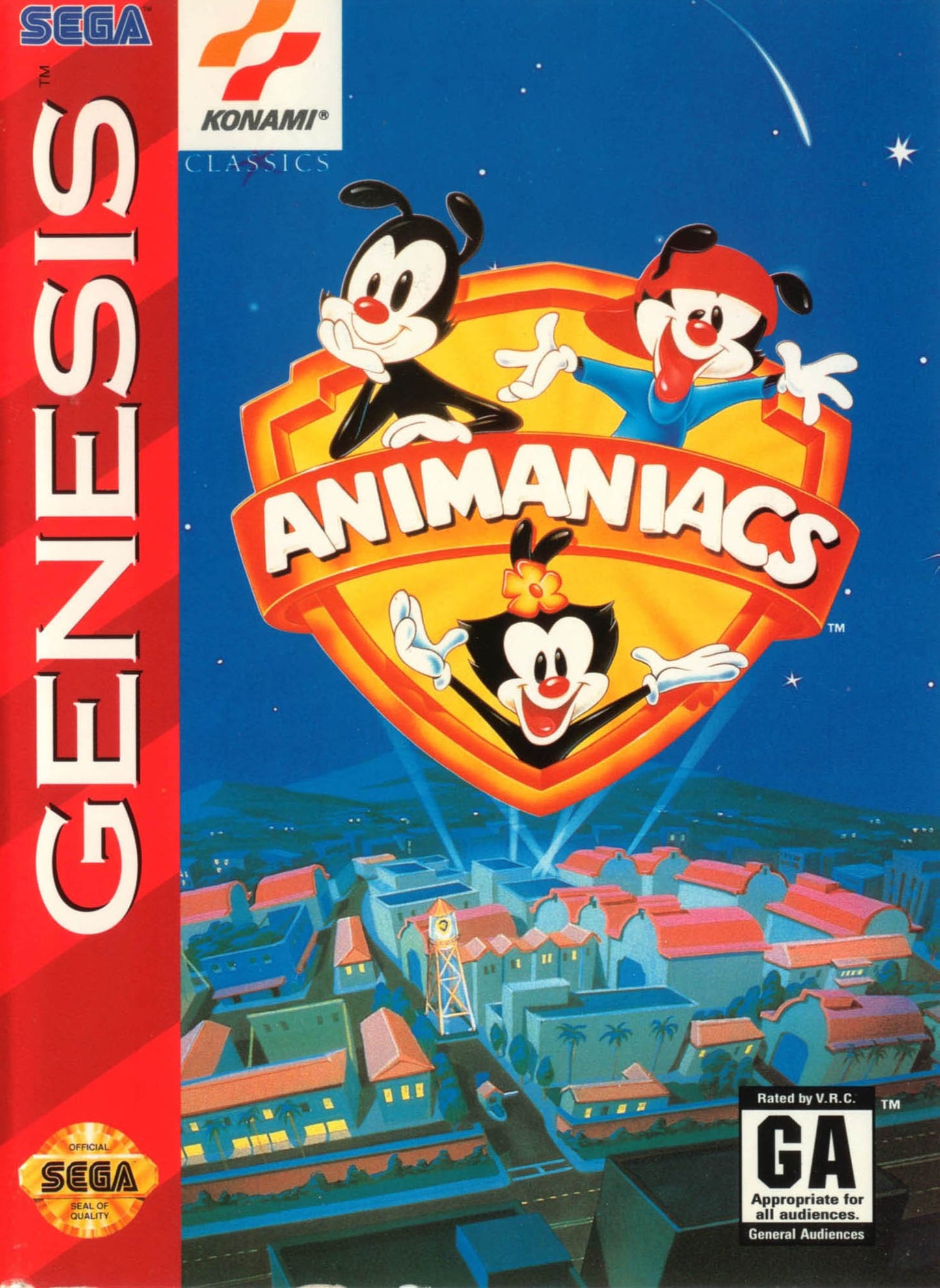 Animaniacs Sega Genesis