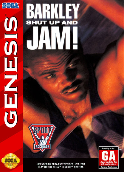 Barkley Shut Up and Jam Sega Genesis