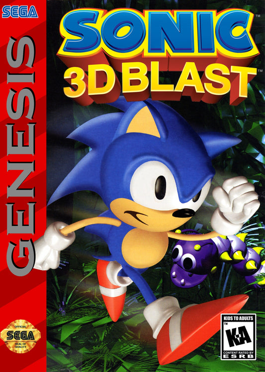 Sonic 3D Blast Sega Genesis