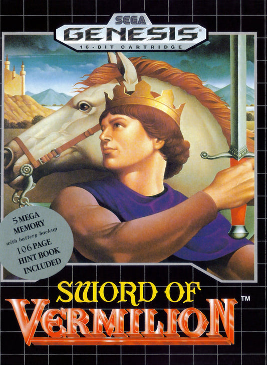 Sword of Vermilion Sega Genesis