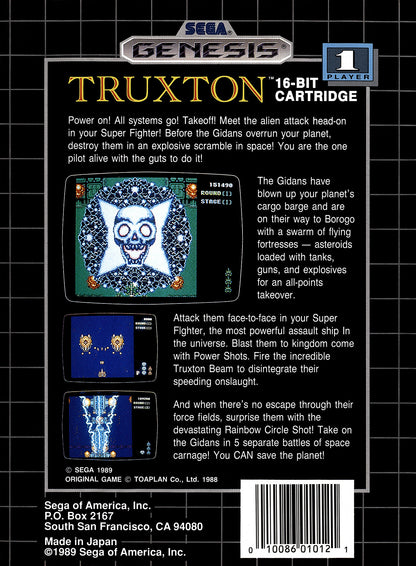 Truxton Sega Genesis
