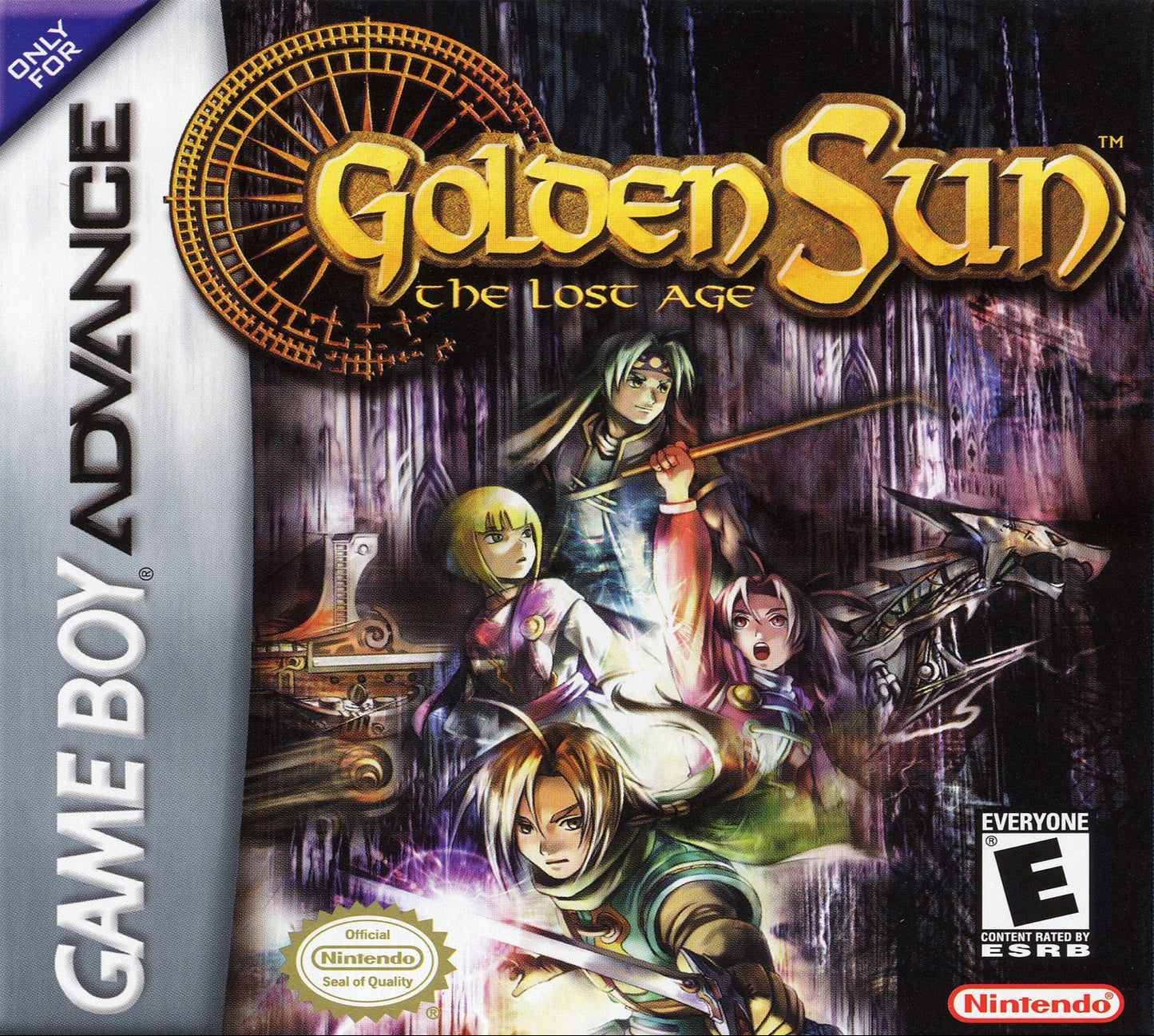 Golden Sun The Lost Age GameBoy Advance