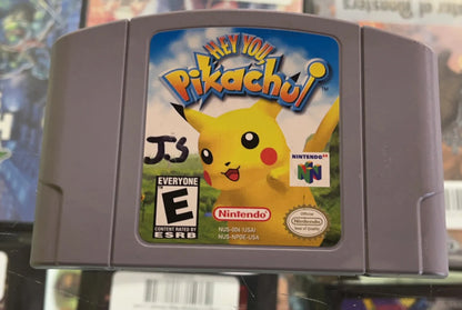 Hey You Pikachu Mic Bundle Nintendo 64