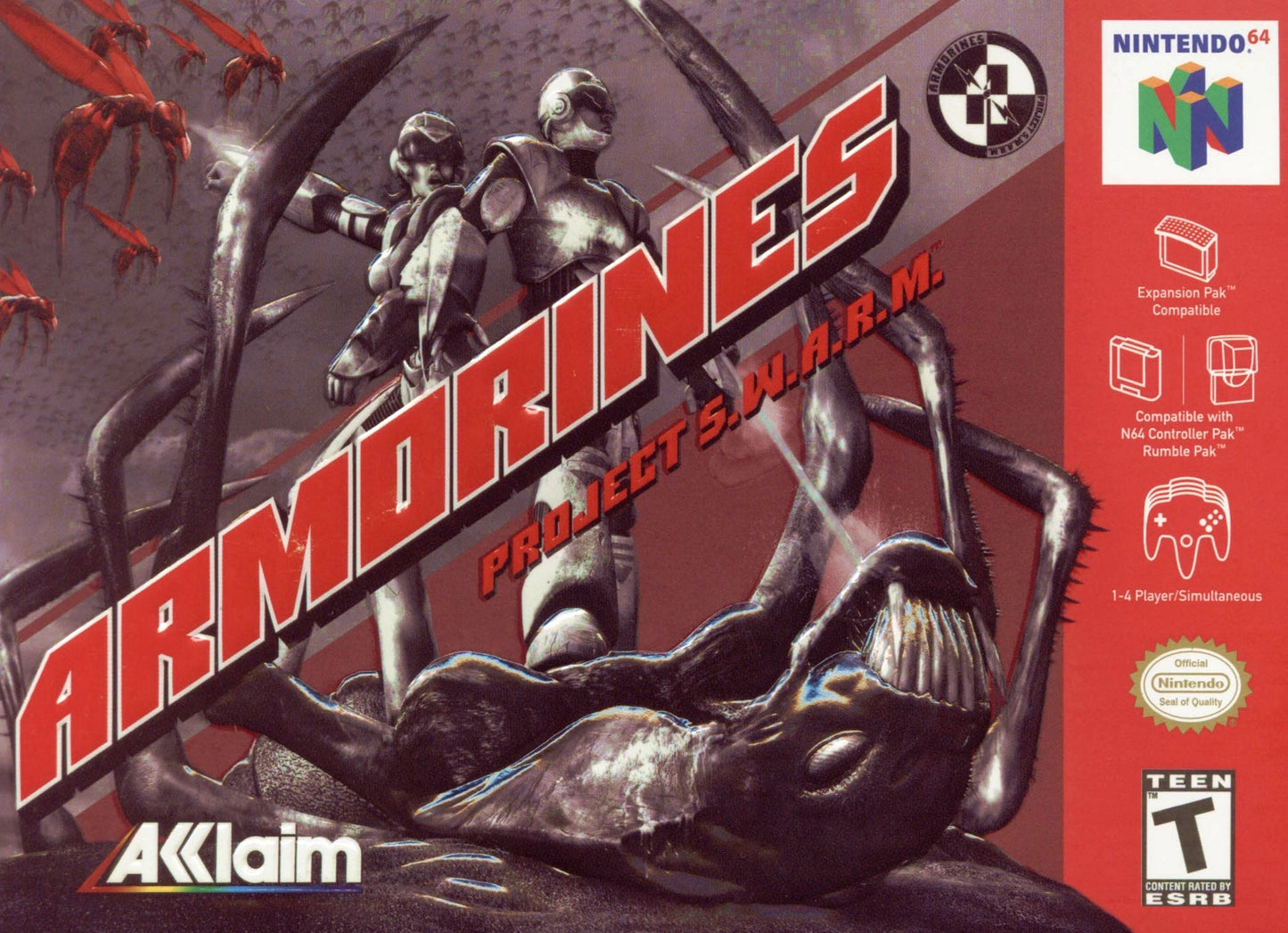 Armorines Project SWARM Nintendo 64