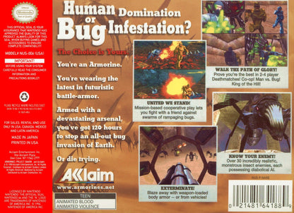 Armorines Project SWARM Nintendo 64