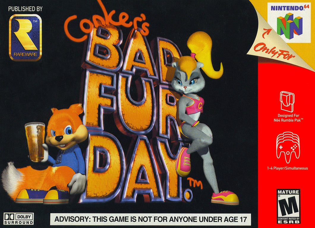 Conker's Bad Fur Day Nintendo 64