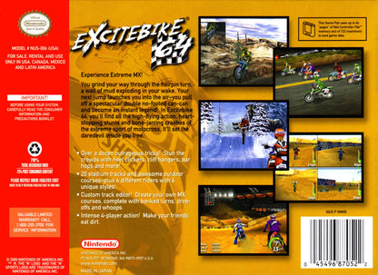 Excitebike 64 Nintendo 64