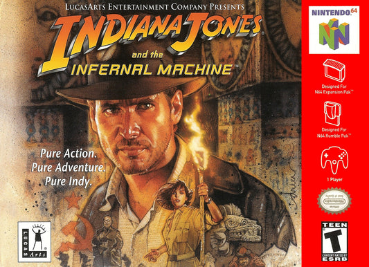 Indiana Jones Infernal Machine Nintendo 64