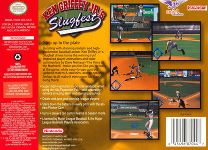 Ken Griffey Jr's Slugfest Nintendo 64